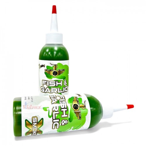 Пушещ атрактор Smoke X LED Fish & Garlic (риба и чесън) BB0782 - Battle Baits